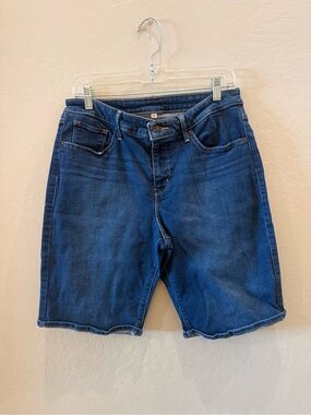 Signature by Levi Strauss Indigo Denim Bermudas #P159